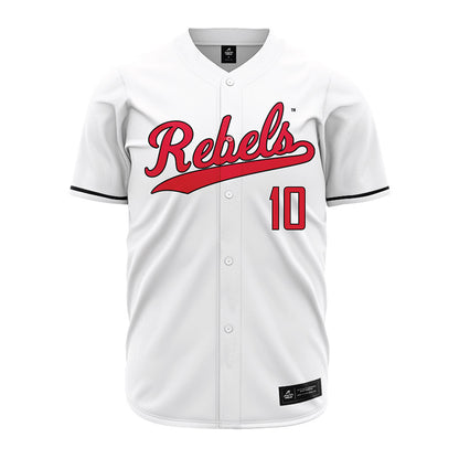 UNLV - NCAA Baseball : Noah Kubasky - White Jersey-0