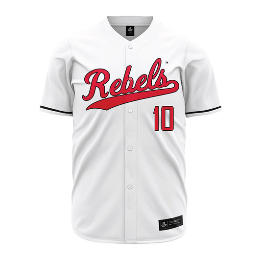 UNLV - NCAA Baseball : Noah Kubasky - White Jersey-0