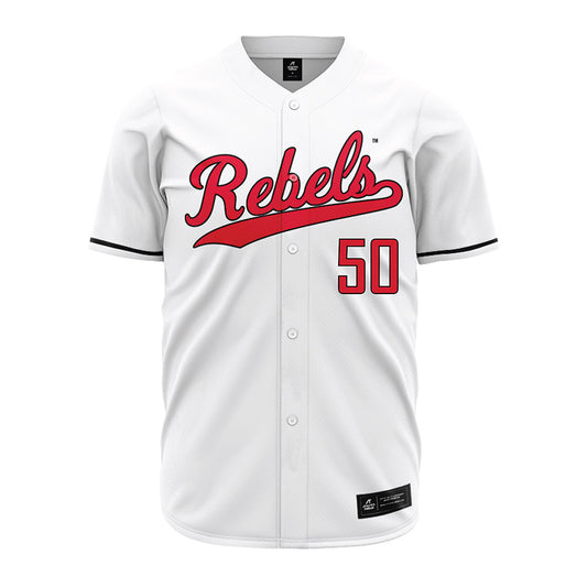 UNLV - NCAA Baseball : Gavyn Bowen - White Jersey-0