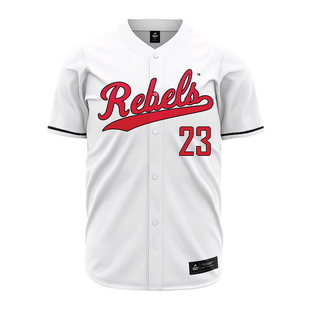 UNLV - NCAA Baseball : Gunnar Myro - White Jersey-0