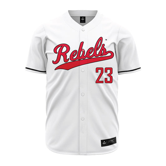 UNLV - NCAA Baseball : Gunnar Myro - White Jersey-0