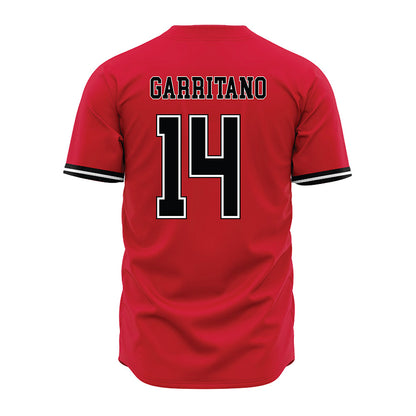 UNLV - NCAA Baseball : Nicky Garritano - Red Jersey-1