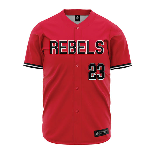 UNLV - NCAA Baseball : Gunnar Myro - Red Jersey-0