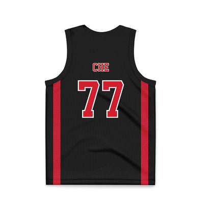 UNLV - NCAA Men's Basketball : Myles Che - Black Basketball Jersey-1