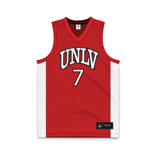 UNLV - NCAA Men's Basketball : Al Green - Red Basketball Jersey-0