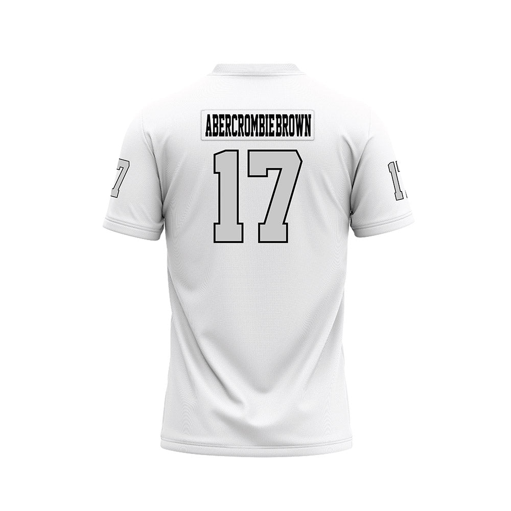 UNLV - NCAA Football : Zavien Abercrombie-Brown - White Football Jersey-1