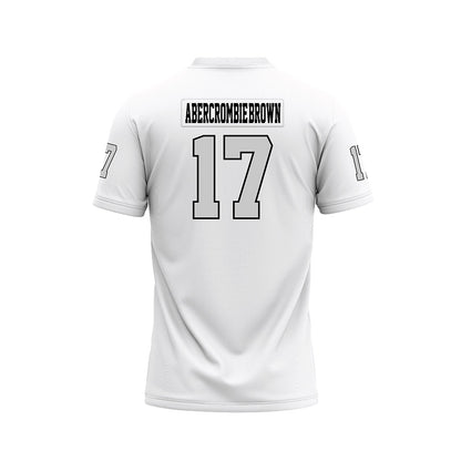 UNLV - NCAA Football : Zavien Abercrombie-Brown - White Football Jersey-1