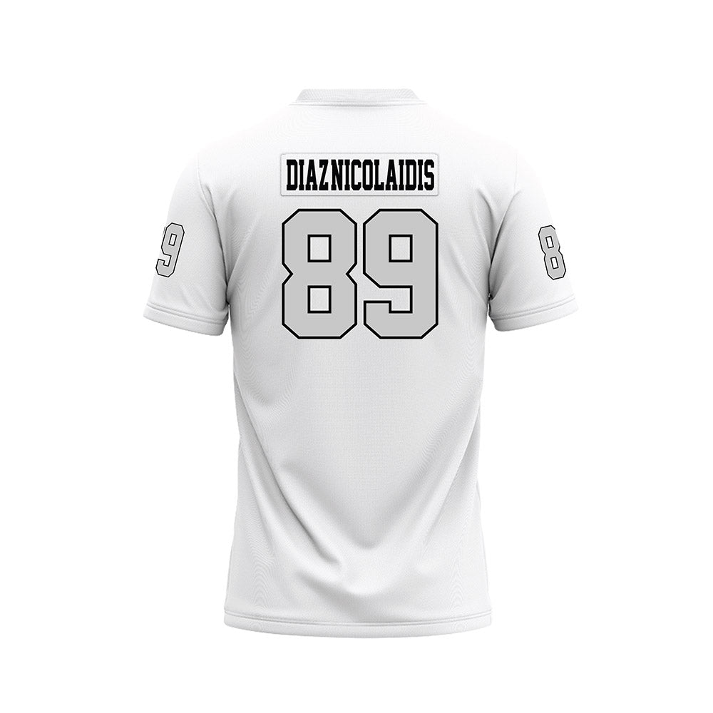 UNLV - NCAA Football : Andreas Diaz-Nicolaidis - White Football Jersey-1