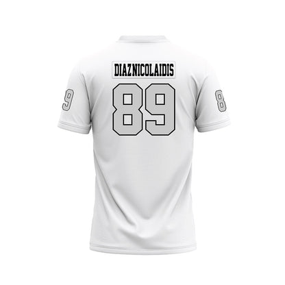 UNLV - NCAA Football : Andreas Diaz-Nicolaidis - White Football Jersey-1
