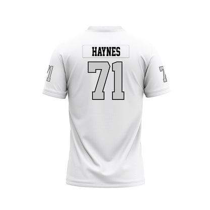 UNLV - NCAA Football : Ed Haynes - White Football Jersey-1