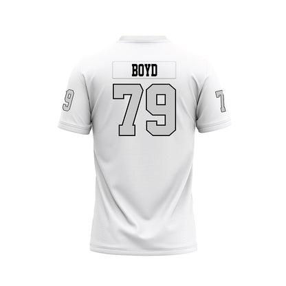 UNLV - NCAA Football : Austin Boyd - White Football Jersey-1