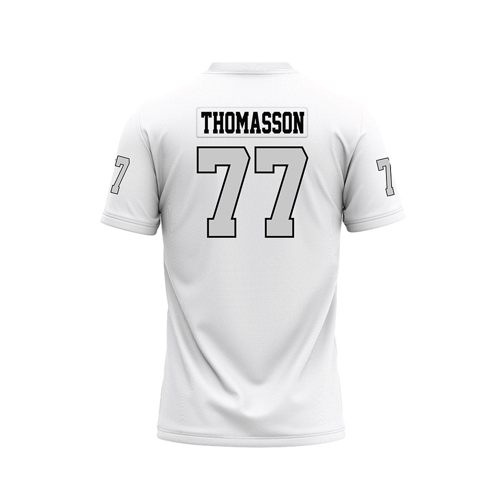 UNLV - NCAA Football : Colton Thomasson - White Football Jersey-1