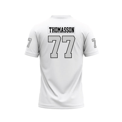 UNLV - NCAA Football : Colton Thomasson - White Football Jersey-1