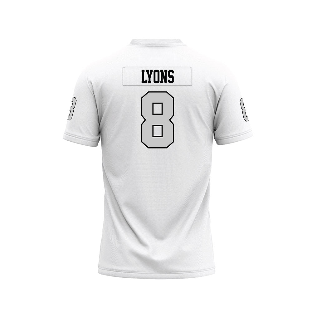 UNLV - NCAA Football : Taeshaun Lyons - White Football Jersey-1