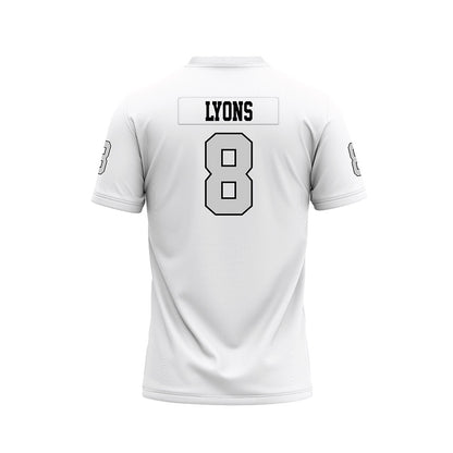 UNLV - NCAA Football : Taeshaun Lyons - White Football Jersey-1