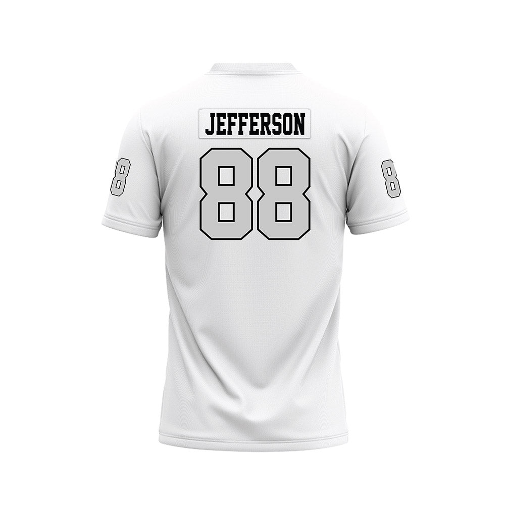 UNLV - NCAA Football : Velltray Jefferson - White Football Jersey-1