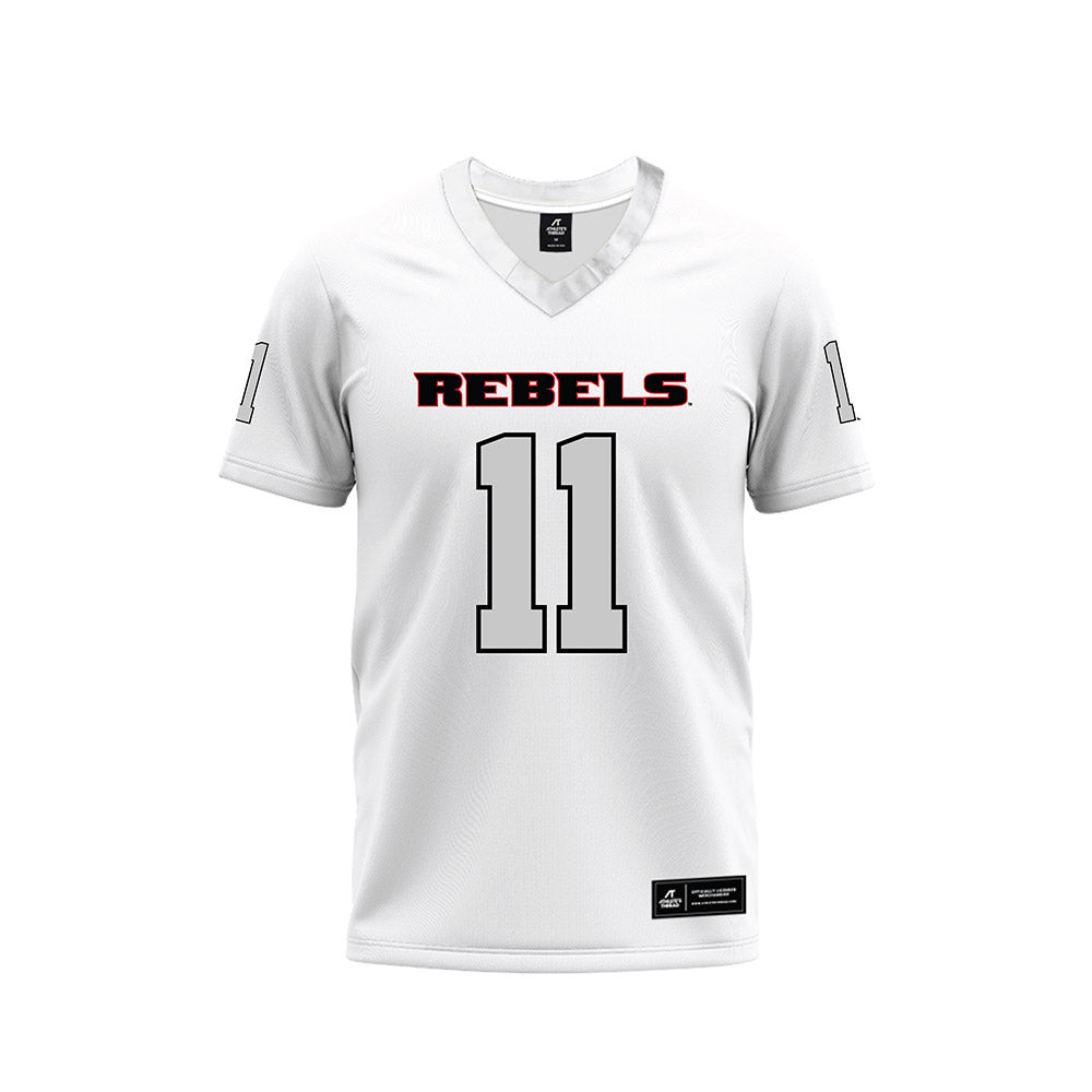 UNLV - NCAA Football : Jackson Arnold - White Football Jersey-0