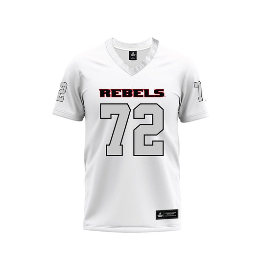 UNLV - NCAA Football : Will Thomas - White Football Jersey-0