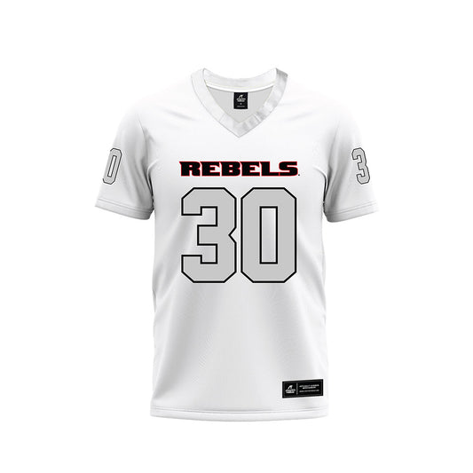 UNLV - NCAA Football : Jordan Njoku - White Football Jersey-0