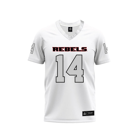 UNLV - NCAA Football : Logan Christensen - White Football Jersey-0