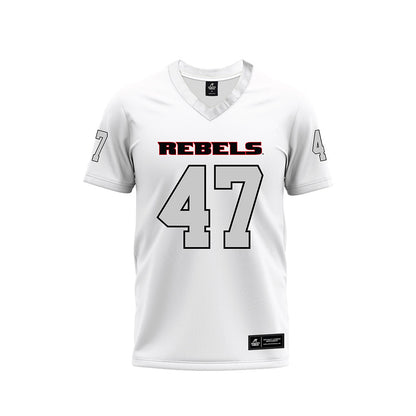 UNLV - NCAA Football : Tyson Jacobson - White Football Jersey-0