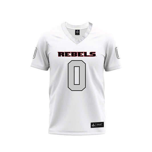UNLV - NCAA Football : Andreas Diaz-Nicolaidis - White Football Jersey-0