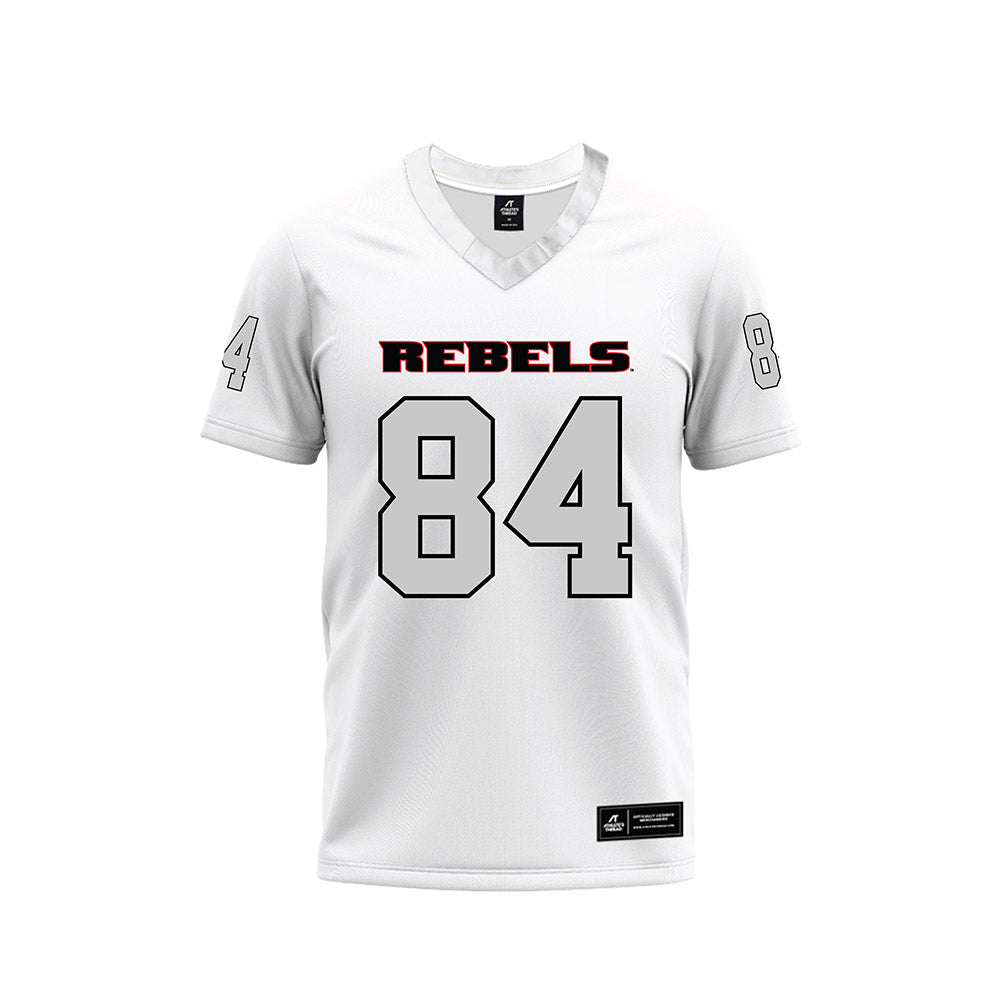 UNLV - NCAA Football : Keyan Burnett - White Football Jersey-0