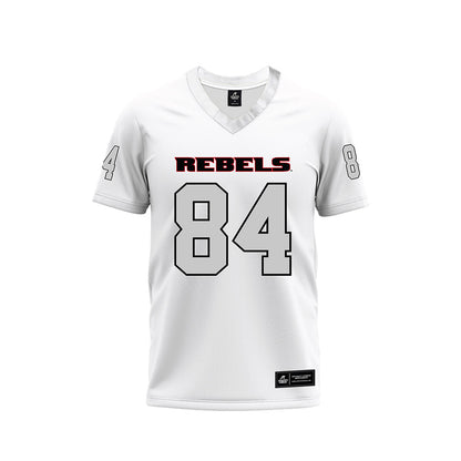 UNLV - NCAA Football : Keyan Burnett - White Football Jersey-0