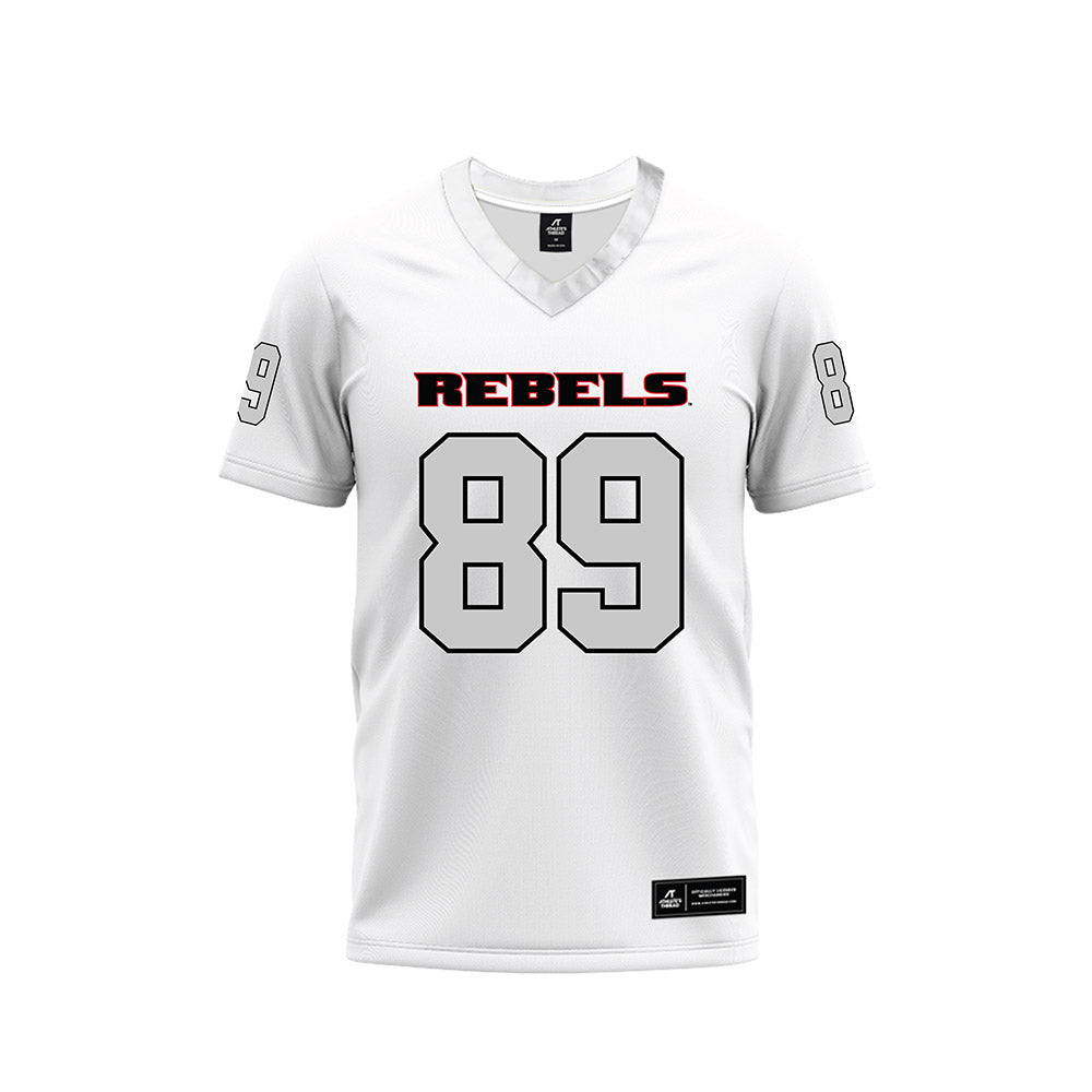 UNLV - NCAA Football : Andreas Diaz-Nicolaidis - White Football Jersey-0