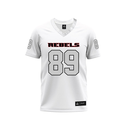 UNLV - NCAA Football : Andreas Diaz-Nicolaidis - White Football Jersey-0