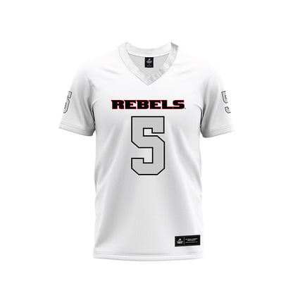 UNLV - NCAA Football : Tavian McNair - White Football Jersey-0