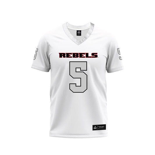 UNLV - NCAA Football : Tavian McNair - White Football Jersey-0