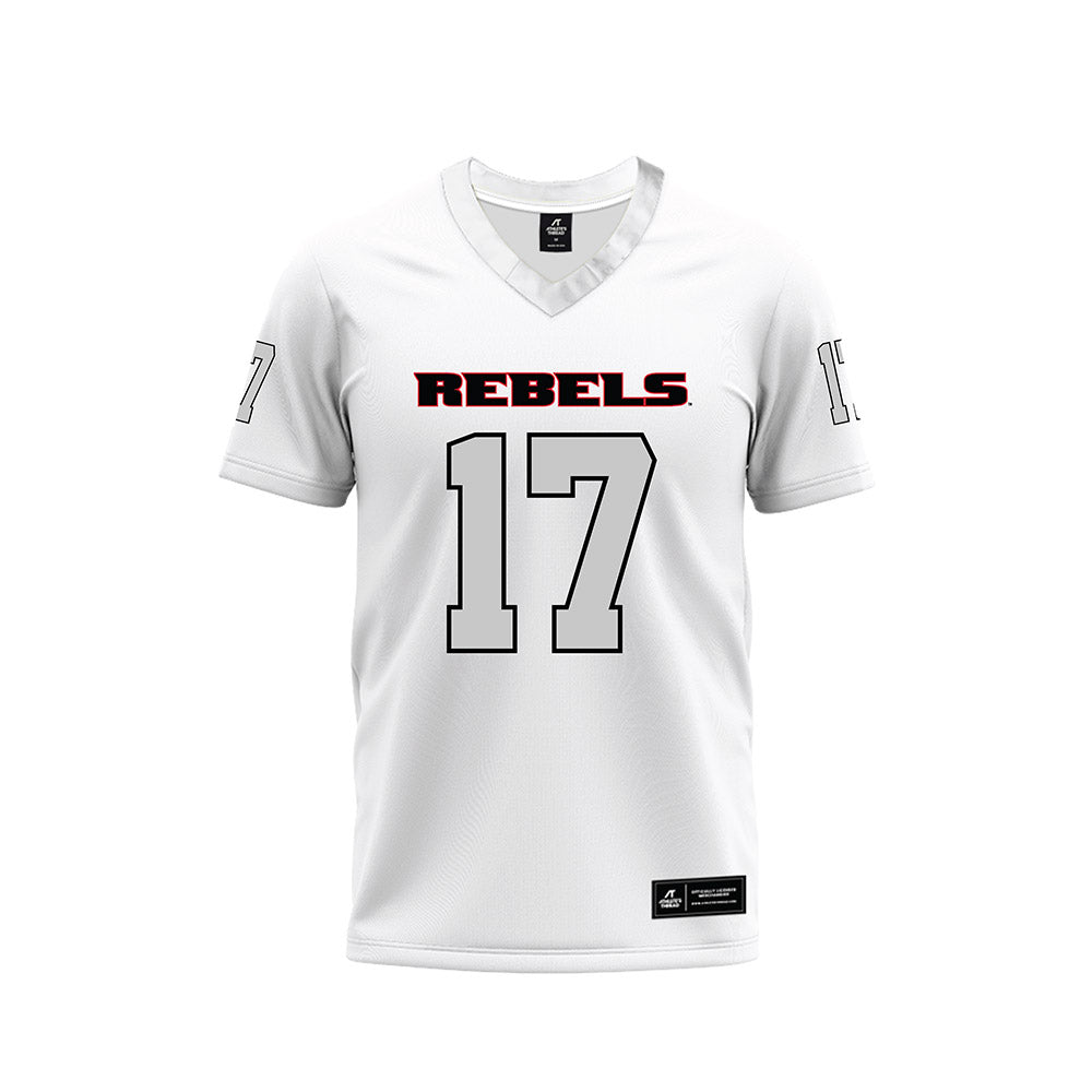UNLV - NCAA Football : Zavien Abercrombie-Brown - White Football Jersey-0