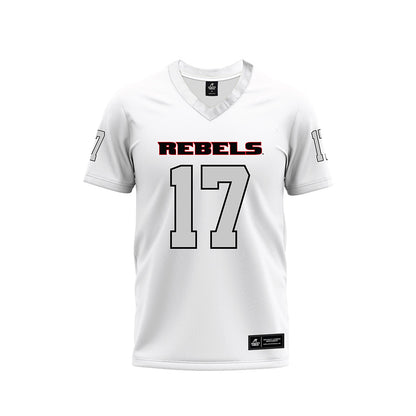 UNLV - NCAA Football : Zavien Abercrombie-Brown - White Football Jersey-0