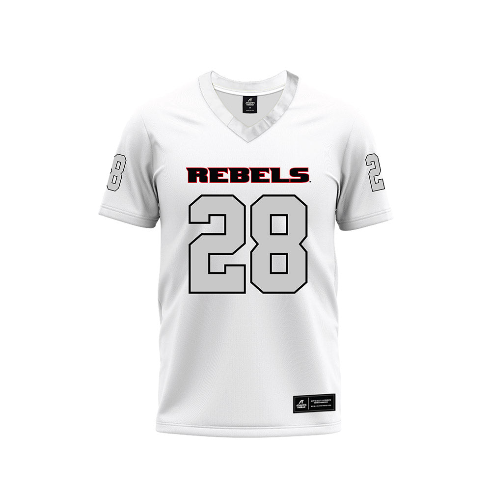 UNLV - NCAA Football : Logan Christensen - White Football Jersey-0