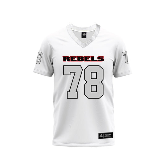 UNLV - NCAA Football : Jackson Brown - White Football Jersey-0