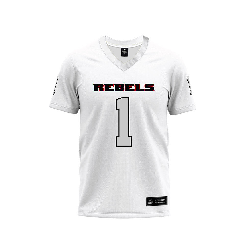UNLV - NCAA Football : Jeremy Naborne - White Football Jersey-0