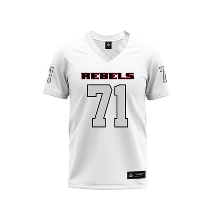 UNLV - NCAA Football : Ed Haynes - White Football Jersey-0