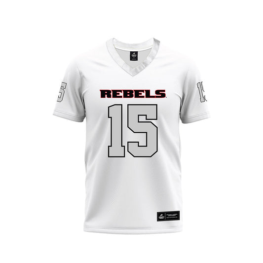 UNLV - NCAA Football : Tatum Bell jr - White Football Jersey-0
