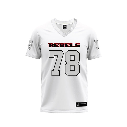UNLV - NCAA Football : Jackson Brown - White Football Jersey-0