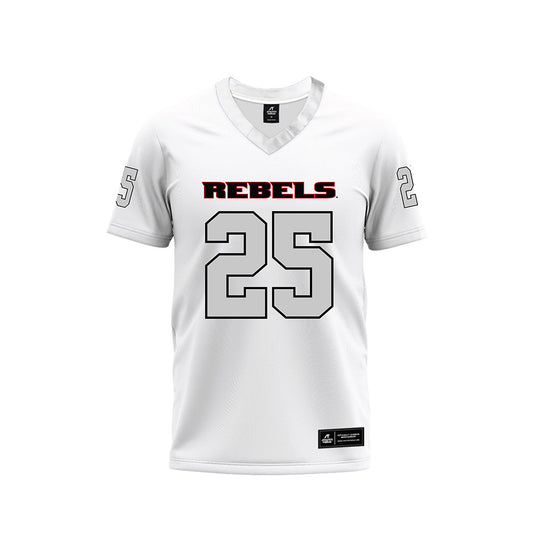 UNLV - NCAA Football : Brock deFries - White Football Jersey-0