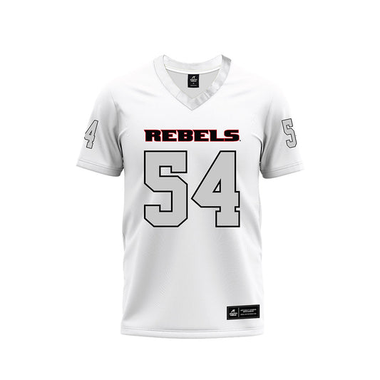UNLV - NCAA Football : Poe Purcell - White Football Jersey-0