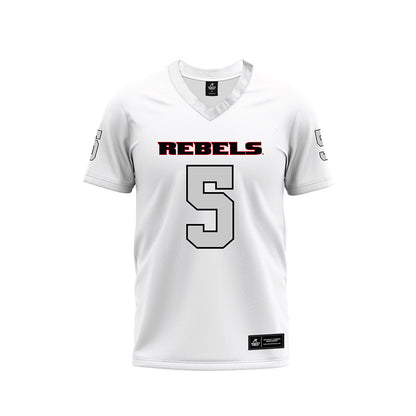UNLV - NCAA Football : Tavian McNair - White Football Jersey-0