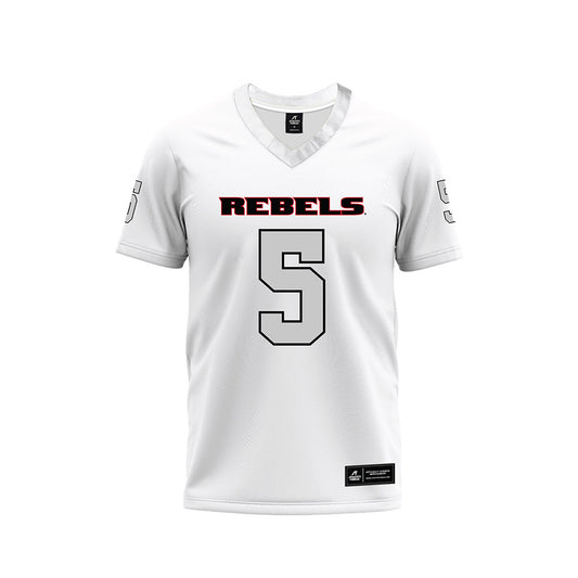 UNLV - NCAA Football : Tavian McNair - White Football Jersey-0