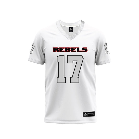 UNLV - NCAA Football : Zavien Abercrombie-Brown - White Football Jersey-0