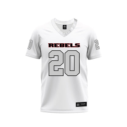UNLV - NCAA Football : Landyn Cleveland - White Football Jersey-0