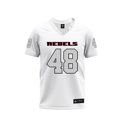 UNLV - NCAA Football : CJ BESSER - White Football Jersey-0