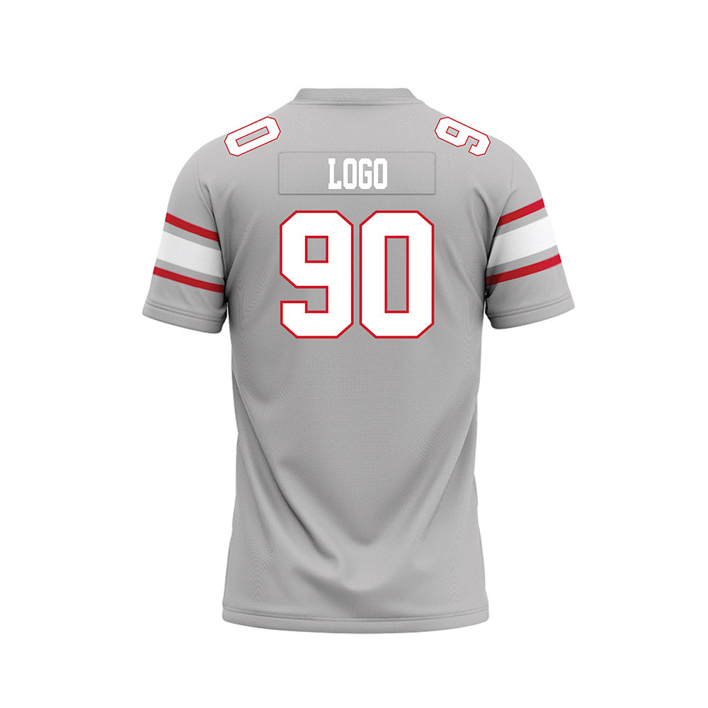 UNLV - NCAA Football : Eliah Logo - Grey Football Jersey-1