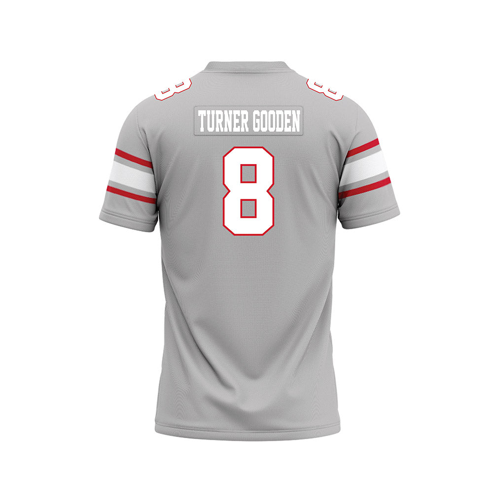 UNLV - NCAA Football : Larry Turner Gooden - Grey Football Jersey-1