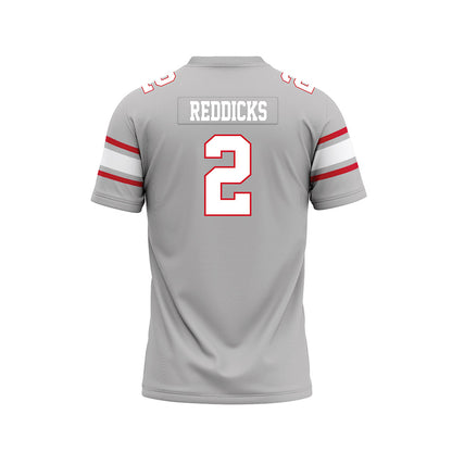 UNLV - NCAA Football : Taz Reddicks - Grey Football Jersey-1